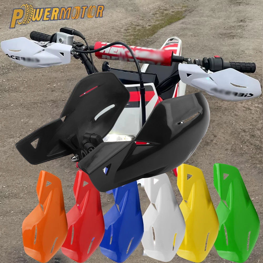 Osłona dłoni motocykla Dirt Bike osłony dłoni Protector dla KTM Kawasaki Honda Yamaha uniwersalny rower plastikowy Motocross ATV Quad