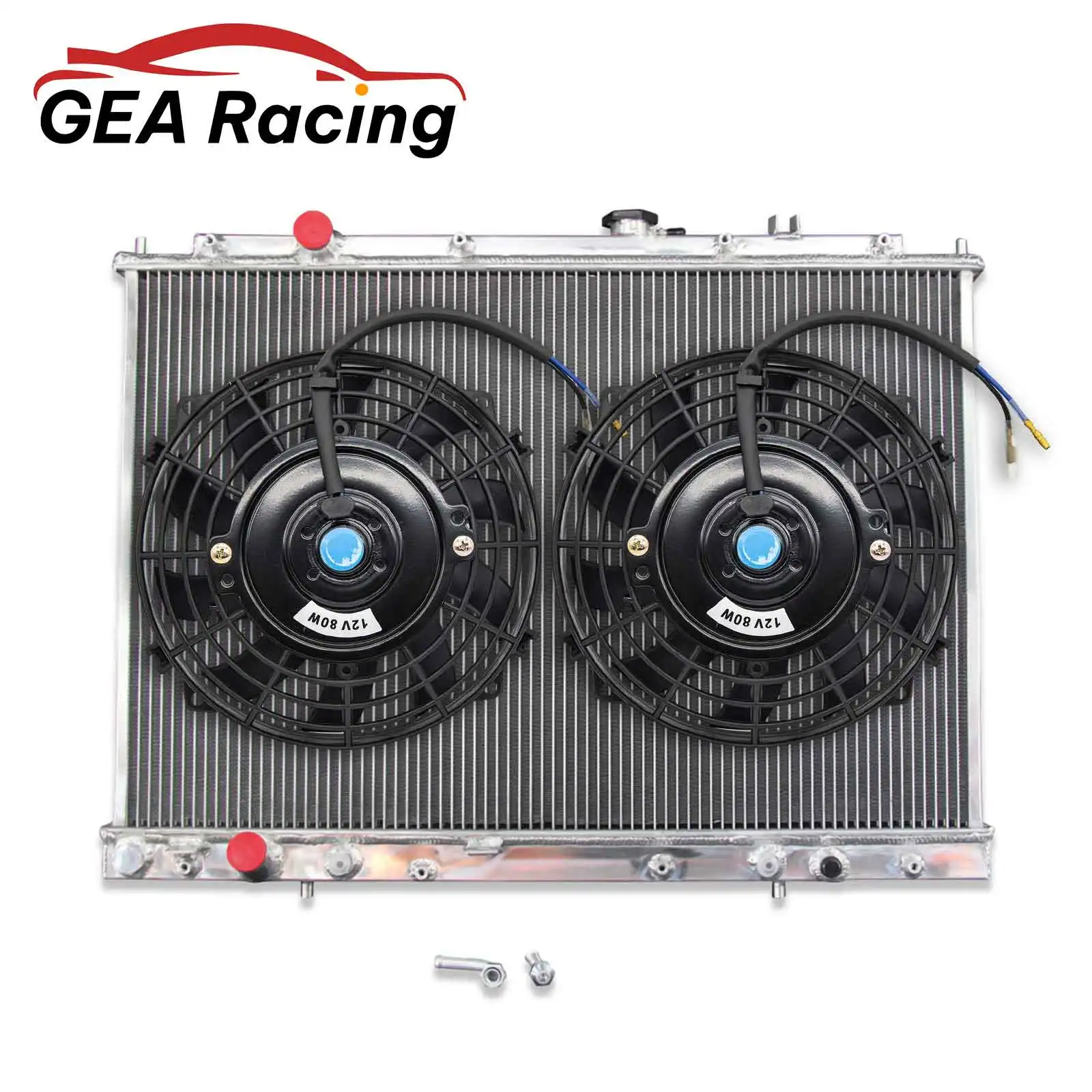 

3 Row Aluminum Radiator + Fans for 2005-2007 Honda Pilot / 2003-2006 Acura MDX 3.5L AT MT