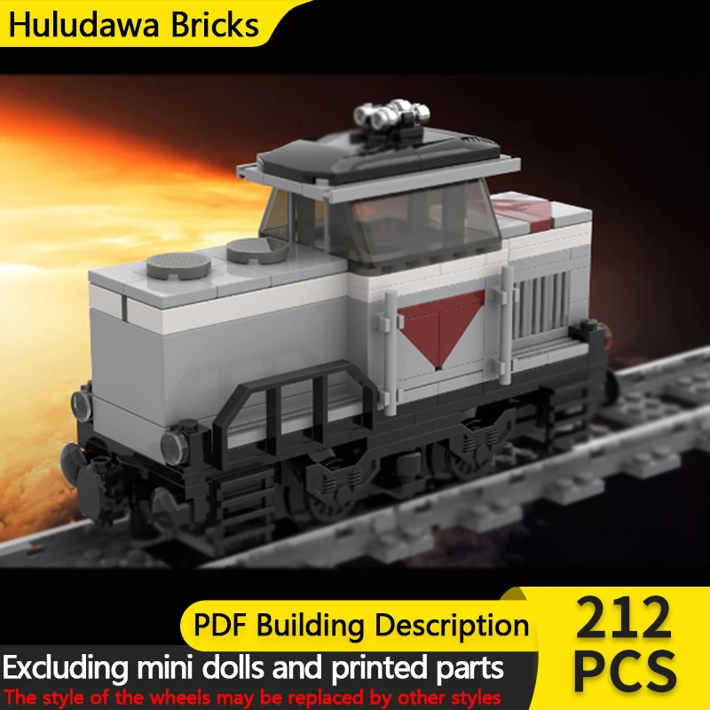 

Конструктор «Городской автомобиль» MOC: Модульный дизельный локомотив, развивающая игрушка для детей, подарок на праздник, набор для сборки