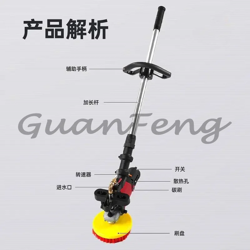 Hand‑Push Electric Floor Polisher Waxing Machine Commercial Floor Buffer for Hotel Factory Supermarket Property Use