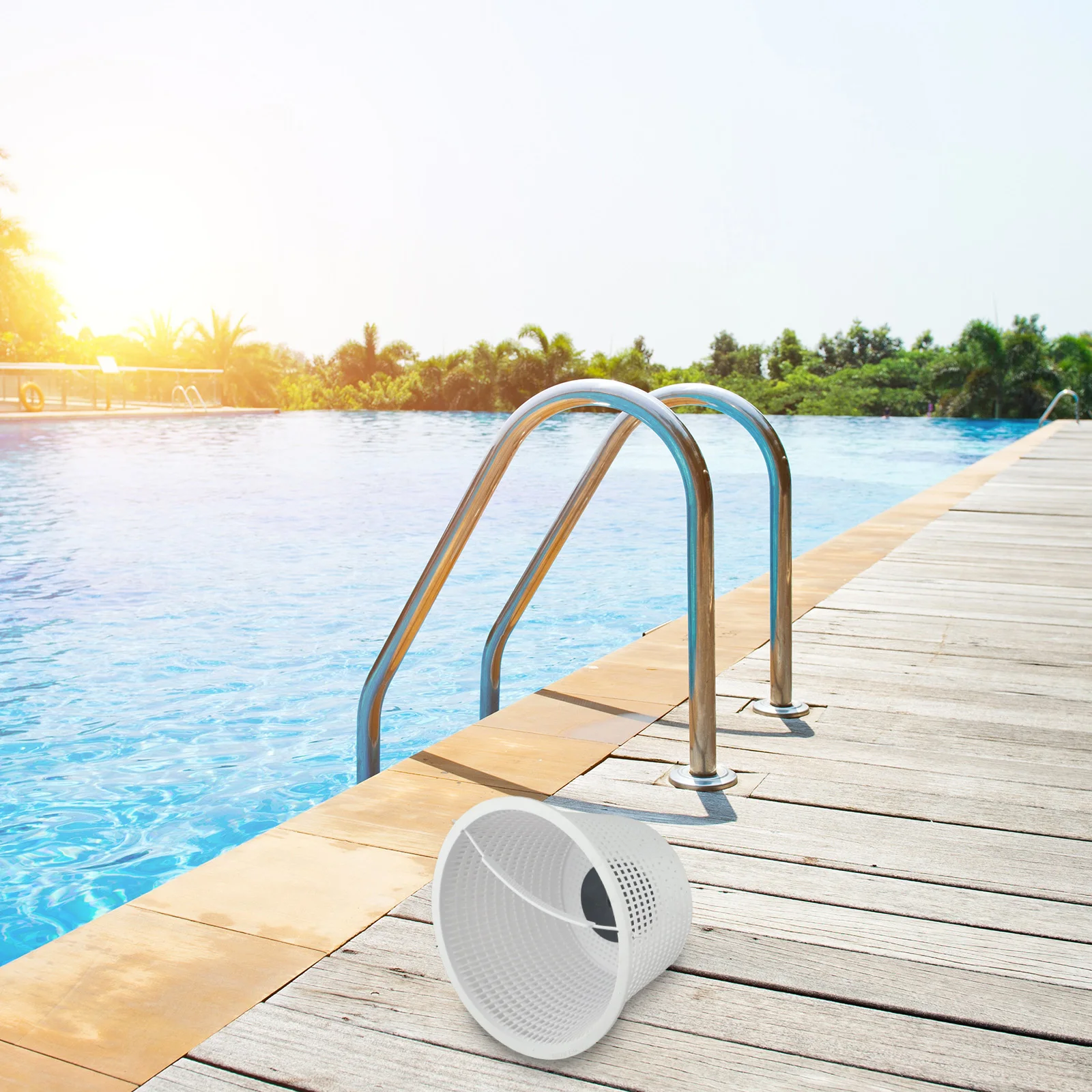 

High Quality Brand New Skimmer Basket Handheld Pool Brushe ;205*205*142 Premium Pool Skimmer Basket Replacement