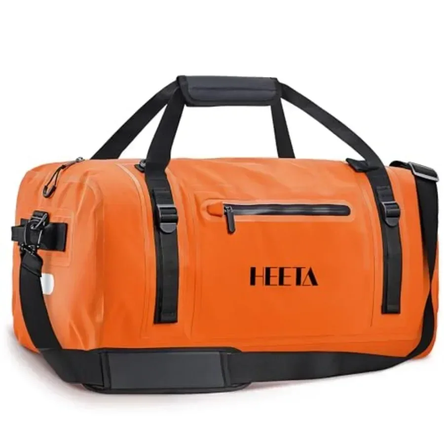 

Waterproof Motorcycle Dry Bag, Waterproof Duffel Luggage Travel Bags with Zippered Closure Pocket, Shoulder Straps, Large Space