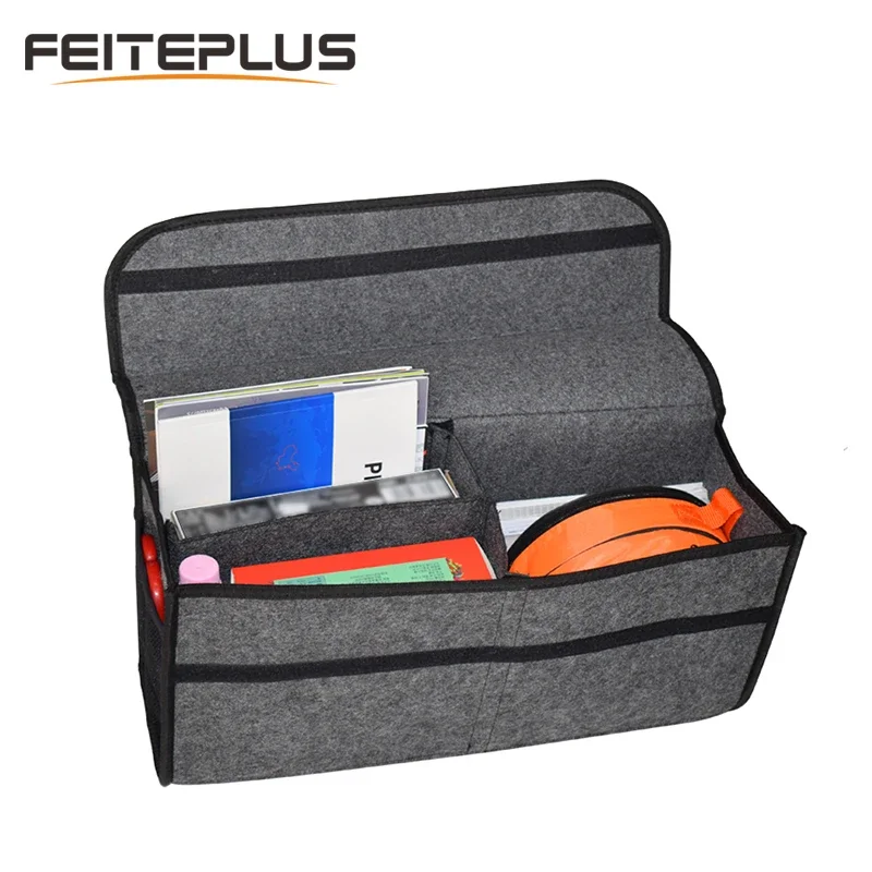 Update Car Trunk Storage Bags Car Organizer Folding Holder Box Auto Rear Storage Pouch Multi-use Car Styling Seat Back Tool Bag