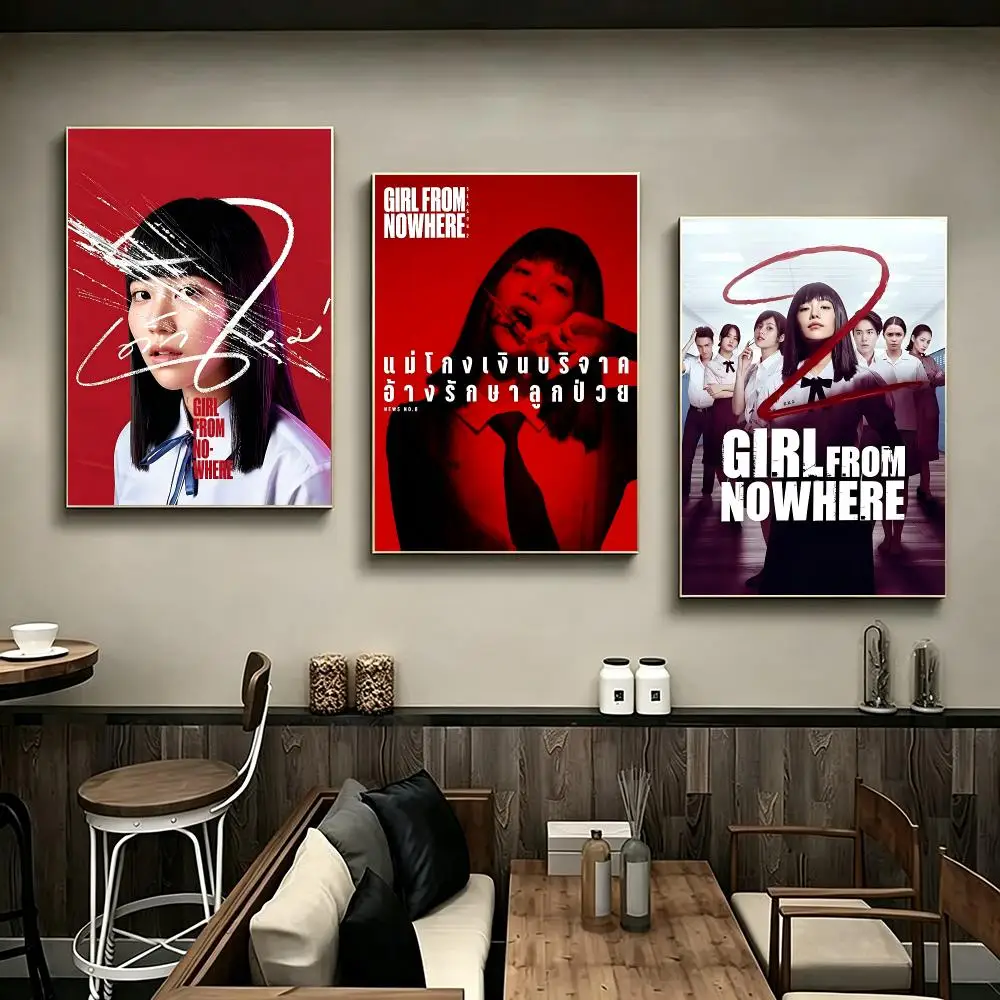 K‑Drama Girl from Nowhere Poster Poster HD Printing Modern Minimalist Style Wall Art Home Decor For Office Bedroom Gift