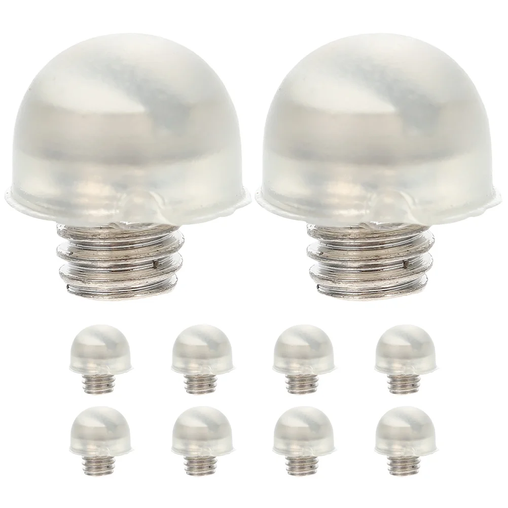 

10Pcs Scissors Bumpers Transparent Design Quiet Operation Hair Shear Muffler Pet Grooming Tool Durable Easy to Clean