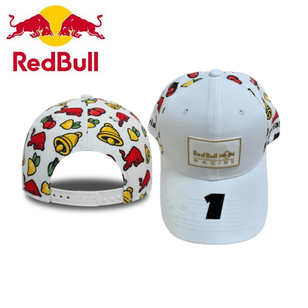 AliExpress New White Red Bull Sport Hat Red Bull Team Mexico GP Hat Max Verstappen Zandvoort GP Hat Special Edition Red Bull Baseball Hat