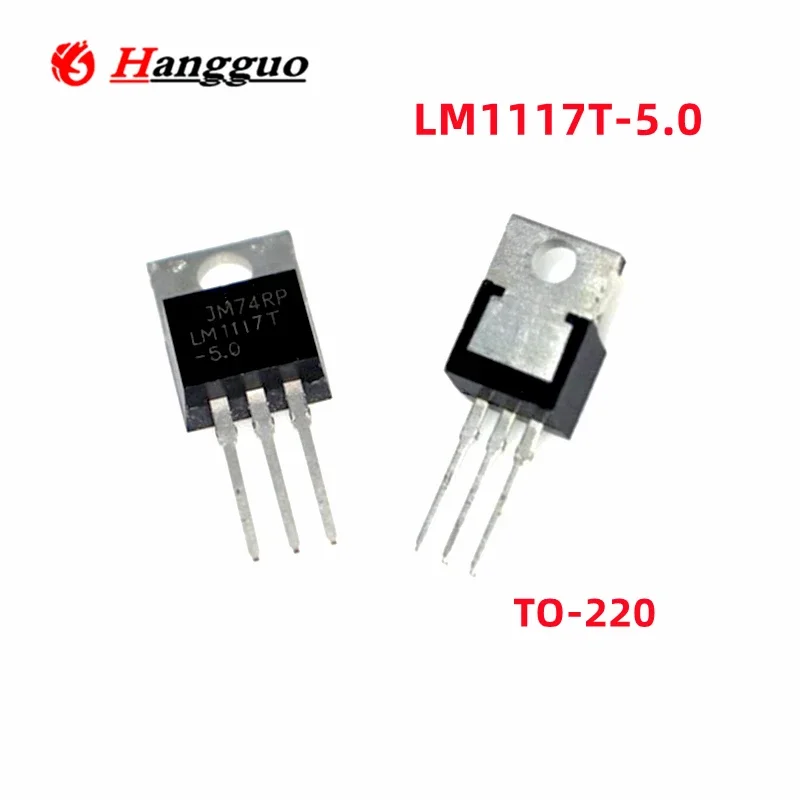 10pcs/Lot Original LM1117T-3.3V/LM1117T-5.0/LM1117T-ADJ Linear regulator IC is directly inserted into TO-220