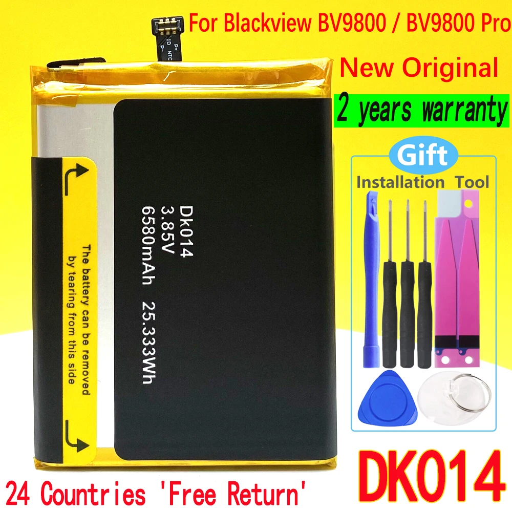 NEW Original DK014 Battery For Blackview BV9800 / BV9800 Pro High Quality +Tracking number