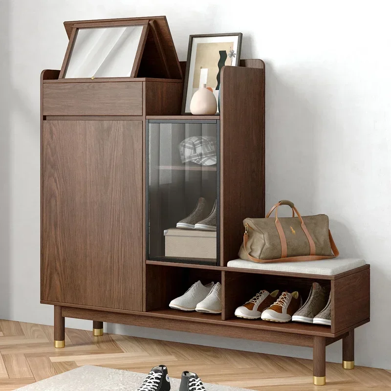 

#Customized Modern Living Room Shoe Rack Strong Storage Furniture Shoes Rack Wood Cabinet Home