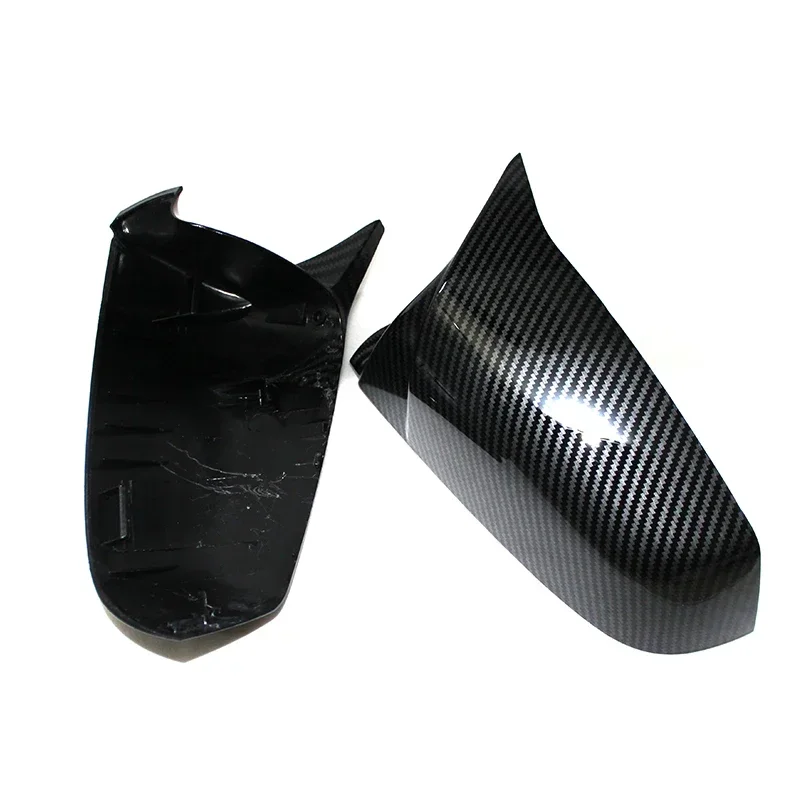 E60 LCI Real Carbon Fiber Car Side Rearview Mirror Cover 51167187431 51167187432 for BMW F10 F11 E61 F01 F02 E63 E64 F12 F13