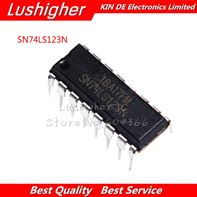 10pcs SN74LS123N DIP-16 74LS123 DIP HD74LS123P