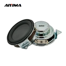 AIYIMA 2Pcs 1.5 Inch Portable Speakers 40MM Neodymium Bluetooth Speaker 4 Ohm 5W Full Range Loudspeaker For JBL Filp2