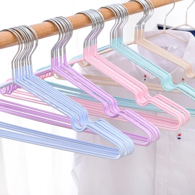 

Clothes Hanger Durable Antideformation Aluminium Alloy Closet Adult Skirt Dress Clothing Towel Storage Rack hangers for clothes