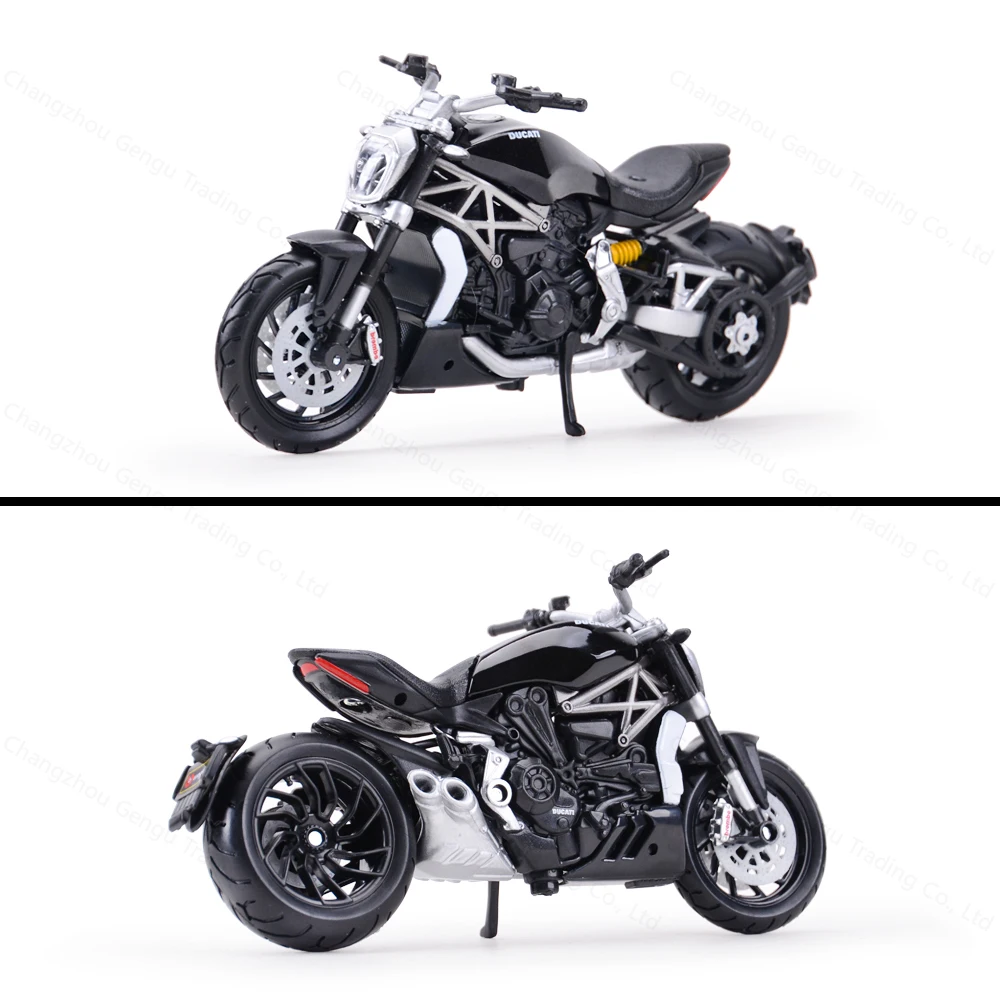 Bburago 1:18 2016 Ducati Xdiavel S Die Cast Vehicles Collectible Motorcycle Model Toys