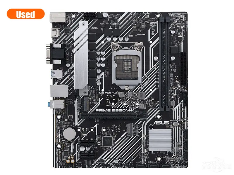 ASUS PRIME B560M-K  Motherboard Socket LGA 1200 DDR4 M.2 nvme ssd For Intel B560 Original Desktop Mainboard