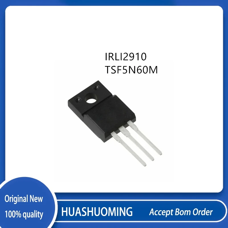 5Pcs-10Pcs/Lot IRLI2910  LI2910 TSF5N60M 5N60M TSF5N60 TO-220F