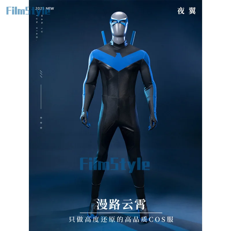 

Nightwing Cosplay Costume Uniform Halloween Carnival Party Christmas Play Role Clothes Clothing