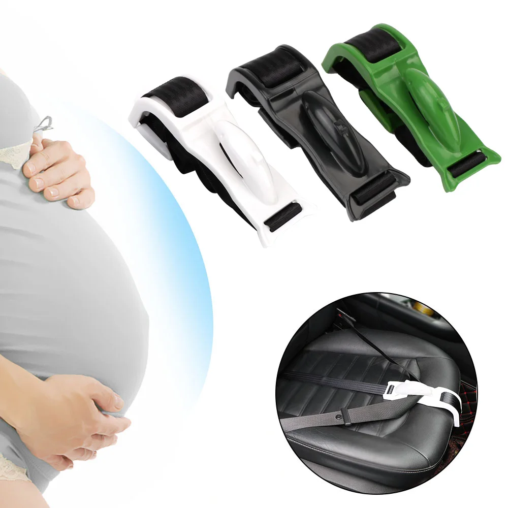 

Protect Unborn Baby Pregnant Woman Driving Safe Belt Pregnant Car Seat Belt Adjuster Comfort Safety for Maternity Moms Belly