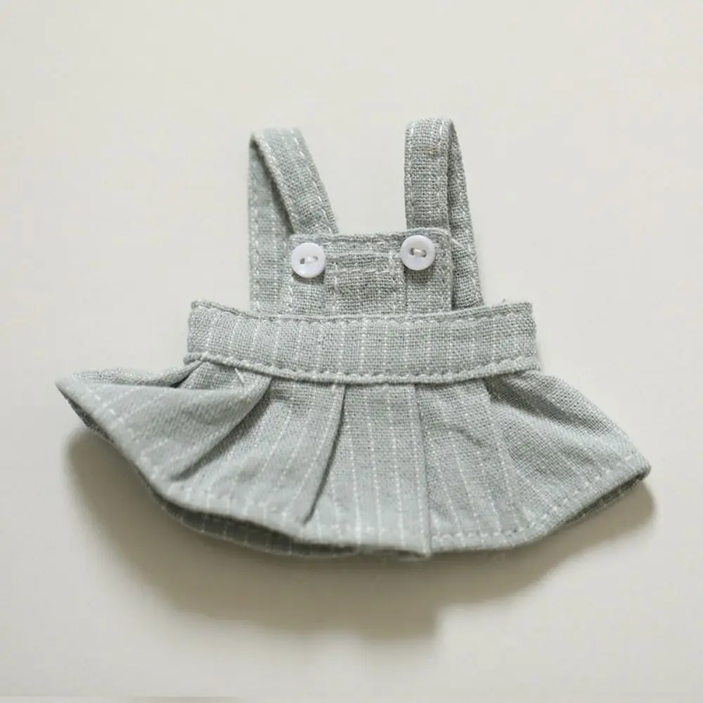 10cm Cotton Doll Princess Dresses Plush Dolls Clothes Accessories Jeans Camisole Skirt Decoration for Idol Dolls Accessories