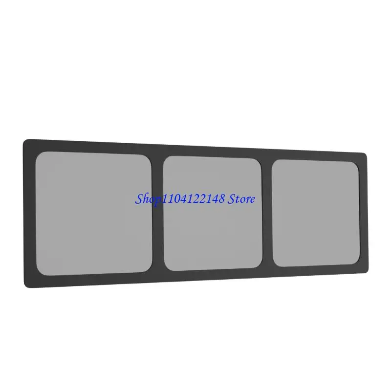 P9FA Easy Clean Dusts Cover for Computer Case 12cm Size Dusts Prevention