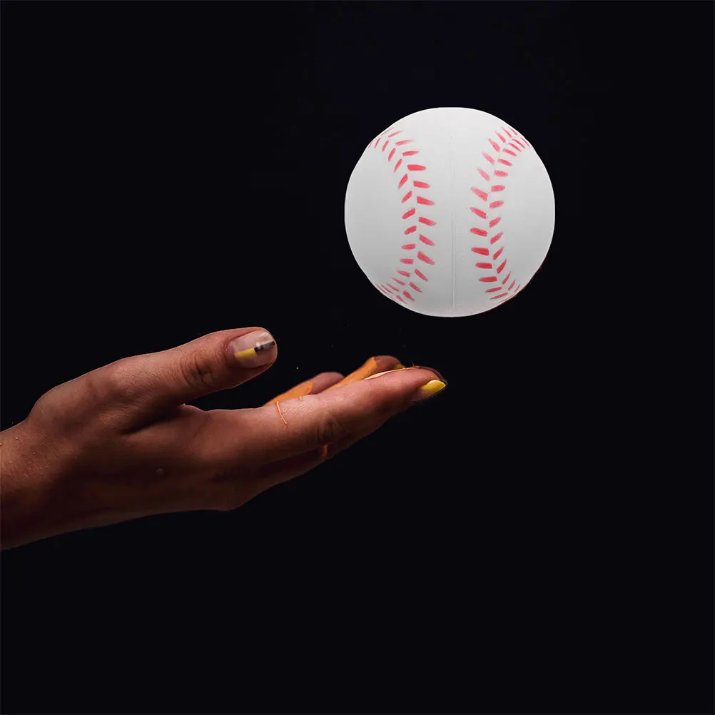

5 Pcs Training Baseball Children Game Toddler Pu Stress Balls for Kids Student Practice