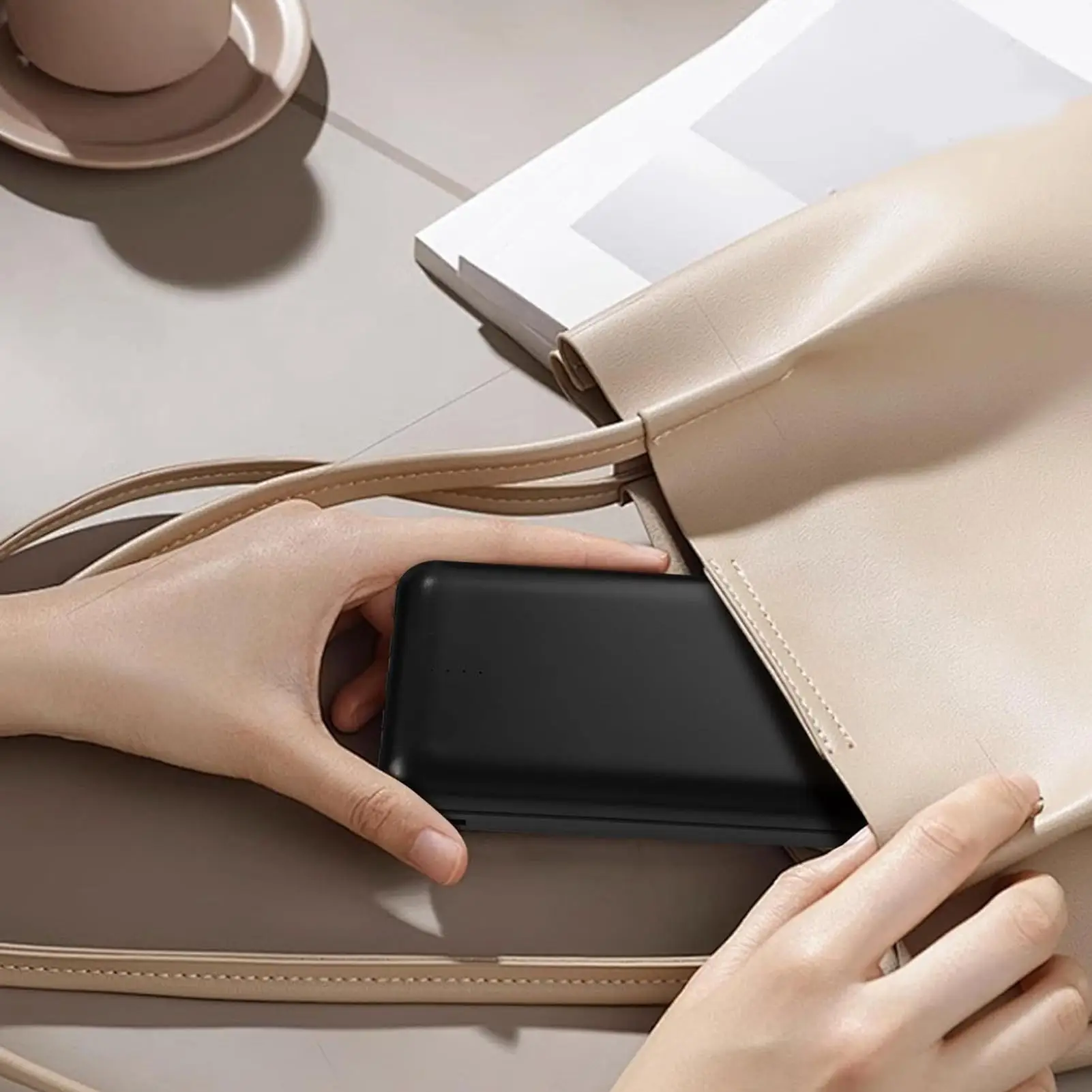 Secret Safe Portable Storage Case Power Bank Design Secret Stash Items For Home Travel Safety Jewelry Valuables Cash Airplane
