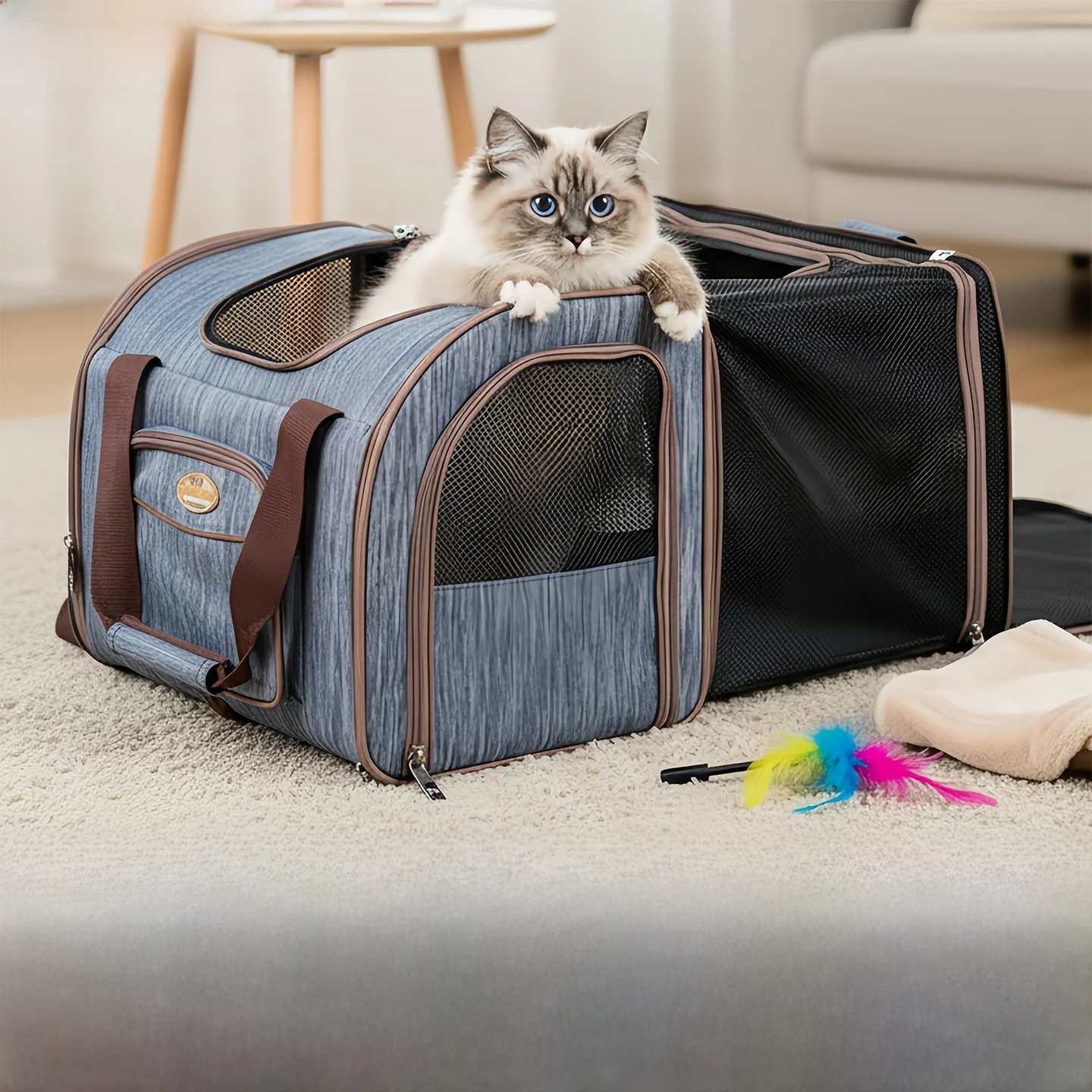 expandable-pet-backpack-large-capacity-bag-portable-dog-backpack-breathable-double-shoulder-bag-for-outdoor-travel