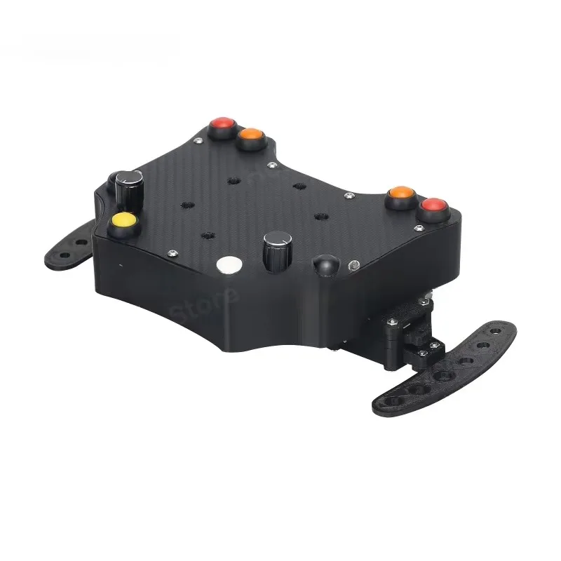 Caja botón instrumento volante cubo carreras, consola Central para Simulador cambio paleta, juego de carreras