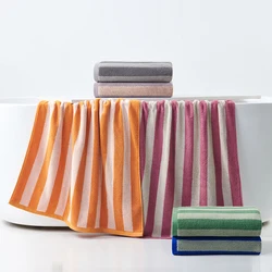 1/3PCS BATHROOM 100% COTTON BATH TOWEL, ADULT 70X140CM STRIPED BEACH TOWEL, CHILDREN'S THICKENED BATH, SKIN-FRIENDLY SOFT TOWEL