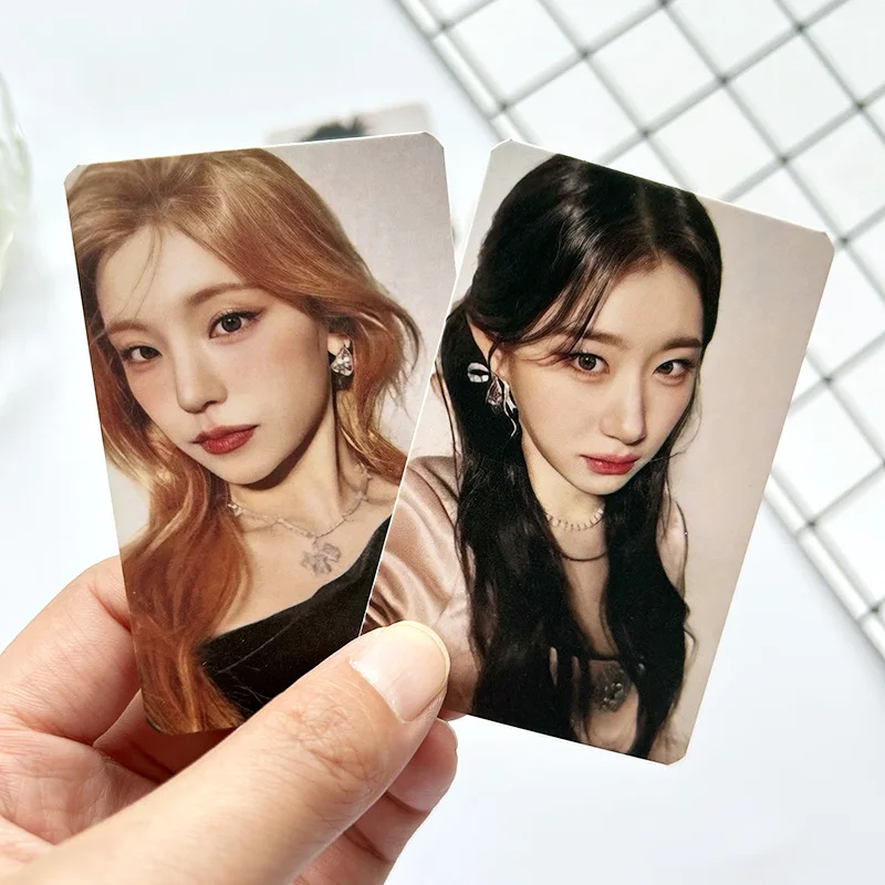 4Pcs/Set ITZY Idol New Series Algorhythm Lomo Cards HD Printd Photocards High Quality Yeji Lia Ryujin Chaeryeong Yuna Fans Gift