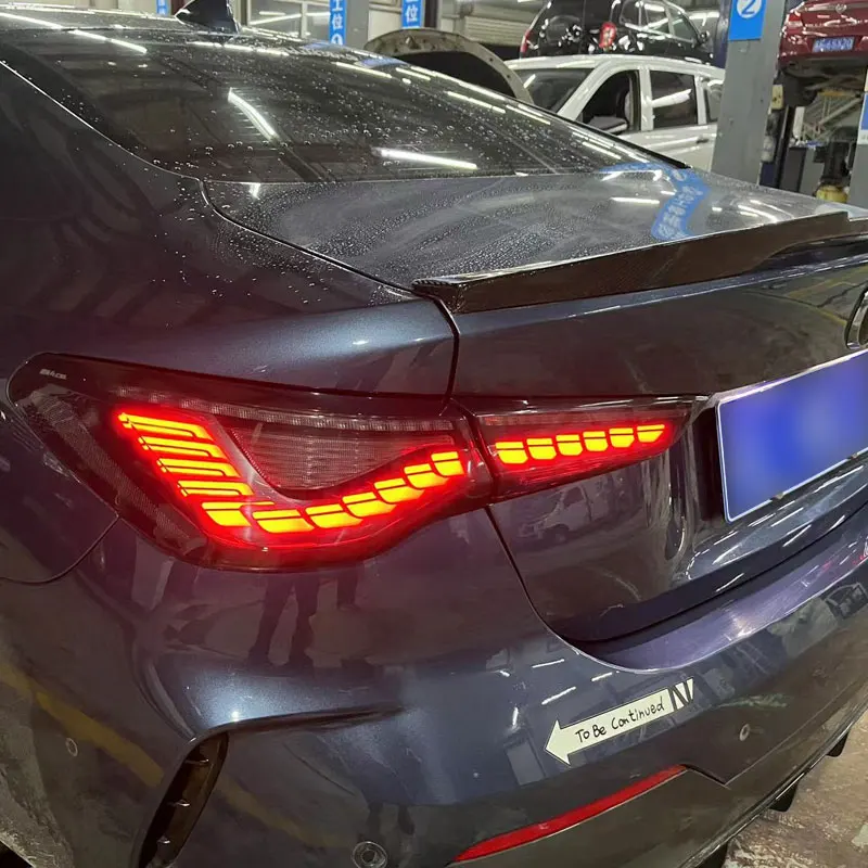 

For Car Tail Light for BMW 4 Series G22 G82 M4 LED Tail Lamp Turn Signal Brake Reverse Light