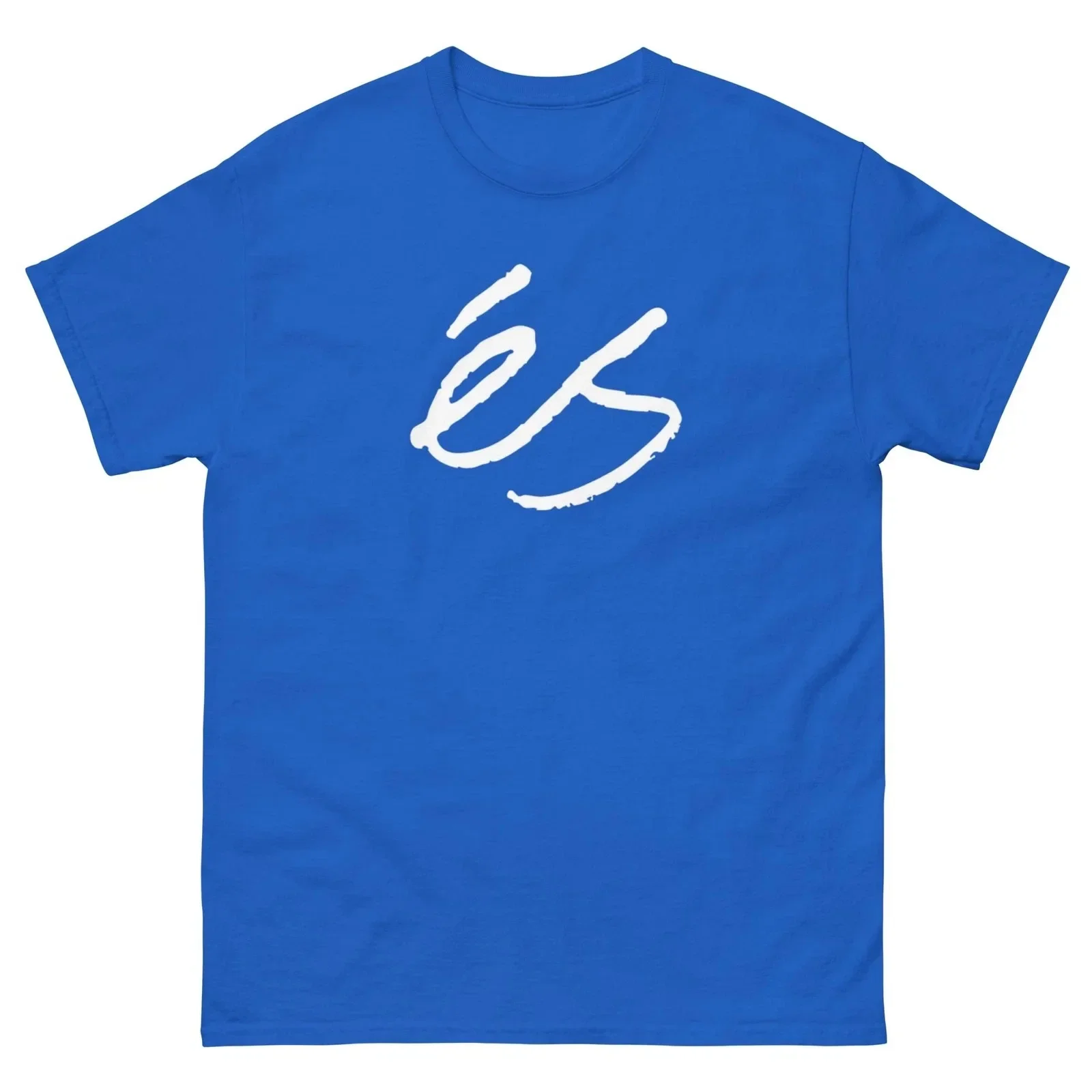 New ES Skateboards Jumbo Logo T-Shirt High-end Luxury Unisex Style Both of Men and Women