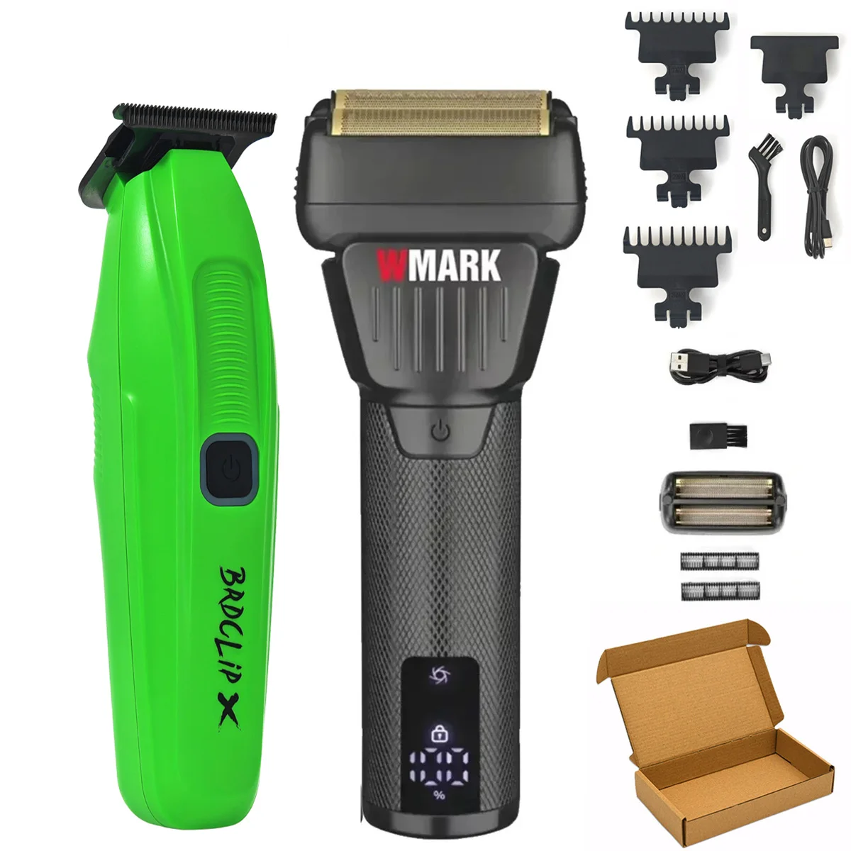 WMARK NG-7982 メンズ電気シェーバー WMARK NG-7982 メンズ電気シェーバー 9000RPM 2 枚刃メッシュかみそり