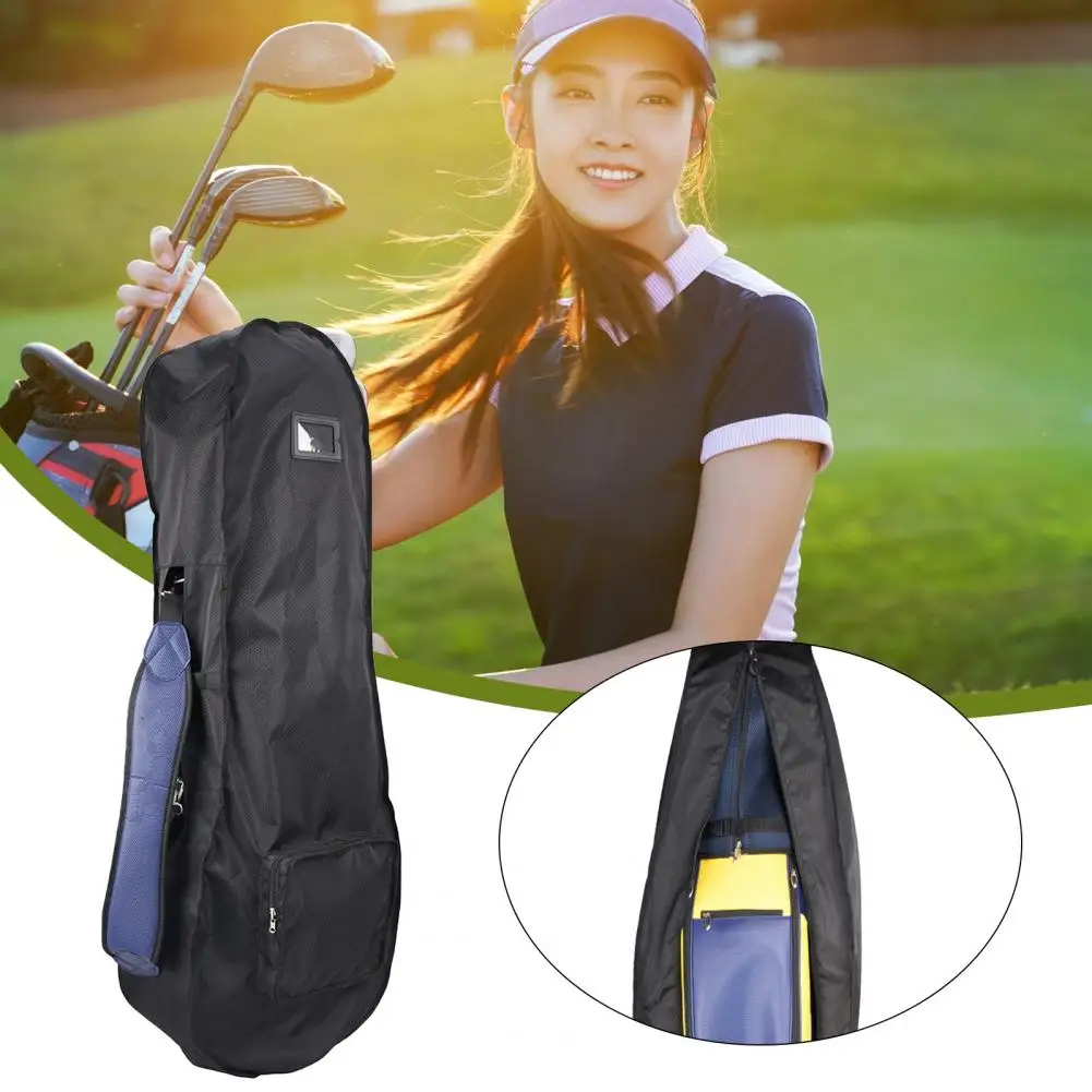 Golf Bag Protector Waterproof Oxford Cloth Golf Bag Rain Cover Dust Sun Waterproof Shield Golf Club Bag Rain Cover