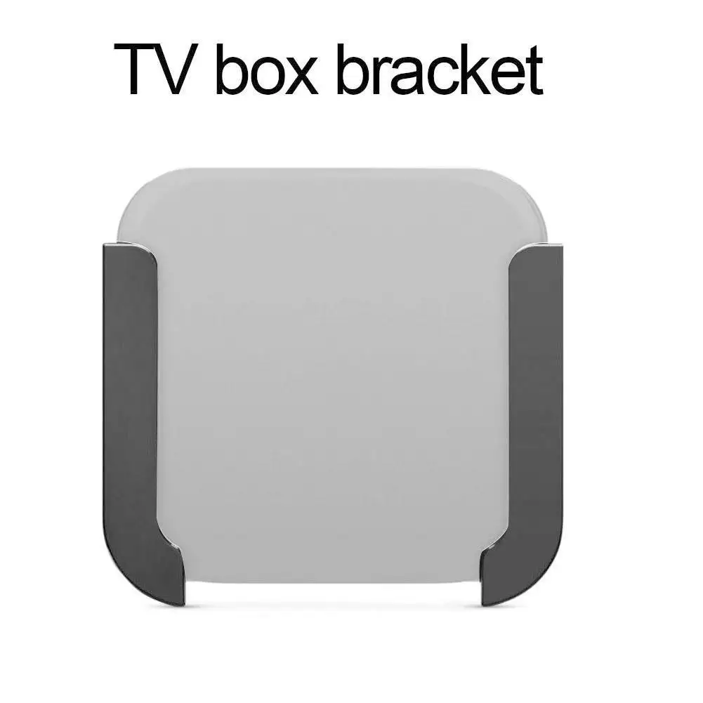 GloryStar Wall Mount Bracket Holder Case for Apple TV 4 Media Player TV Box