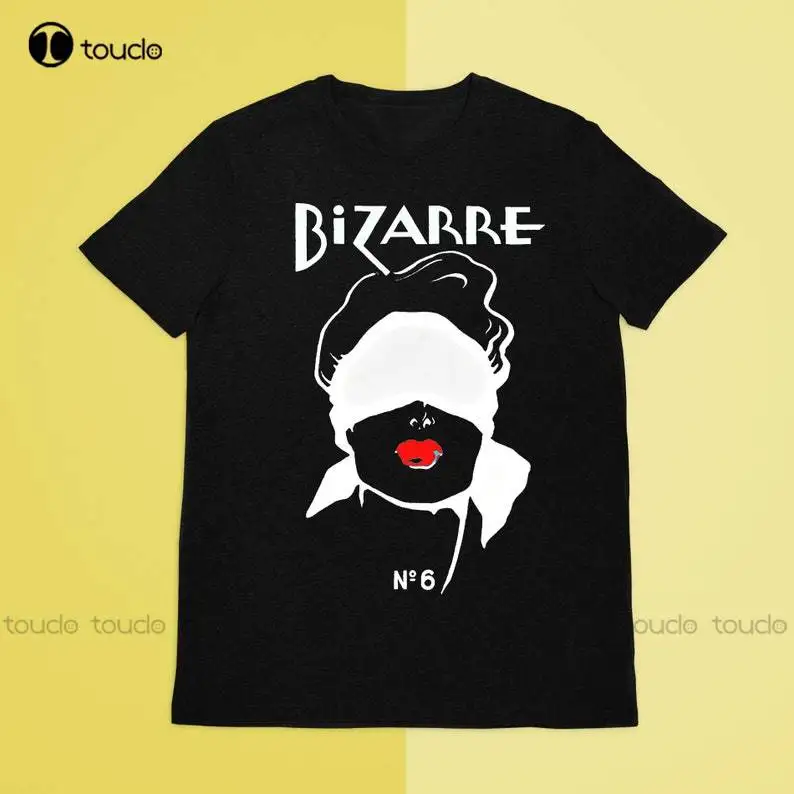 Bizarre 6 Black T-Shirt, Fashion T-Shirt, Black T-Shirt, Vintage Tshirt, Vintage Tee Digital Printing Tee Shirts Custom Gift