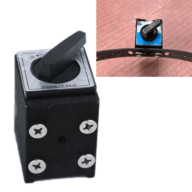 

Магнитная основа питания, циферблатный переключатель, магнитная основа стола, 4 т, с 4 отверстиями, V-образная подставка для индикатора, магнитное сиденье, стол, резка проволоки