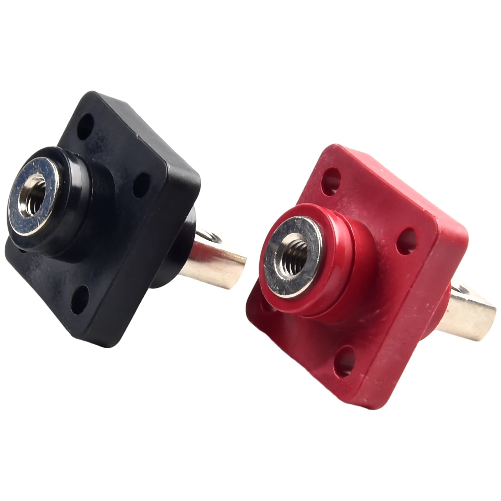 2X Copper Terminal Block for Lithium Battery Systems Featuring IP67 Protection AC500V Rating and V0 Flame Retardant Housing