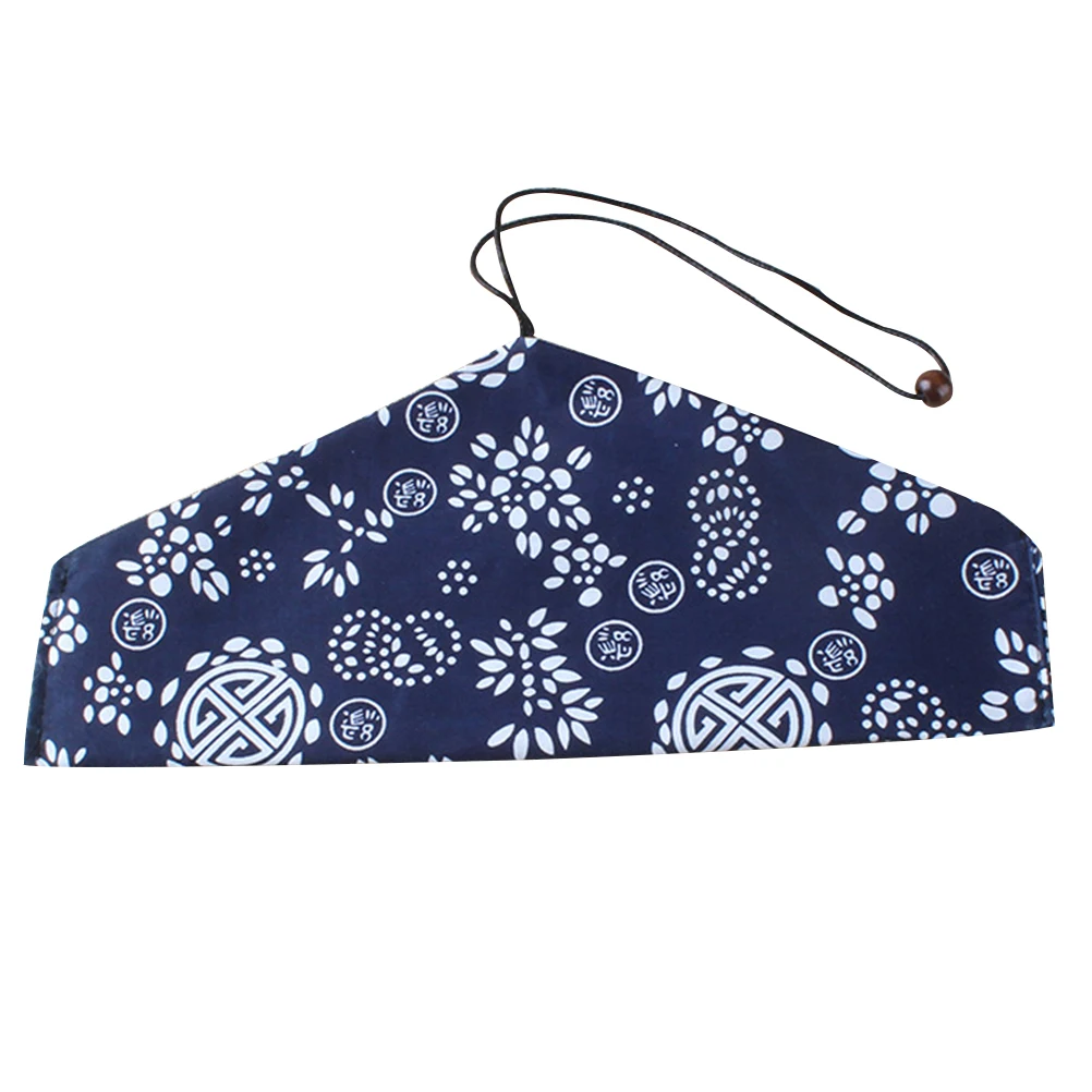 

Portable Cutlery Storage Bag Cloth Vintage Pouch Travel Drawstring Bags Tableware Organizer Kitchen Accessories