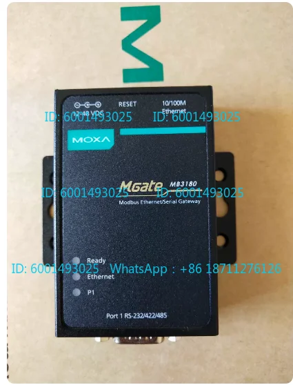 Original MOXA Mgate MB3180 one modbus rtu to tcp ip gateway brand new in stock