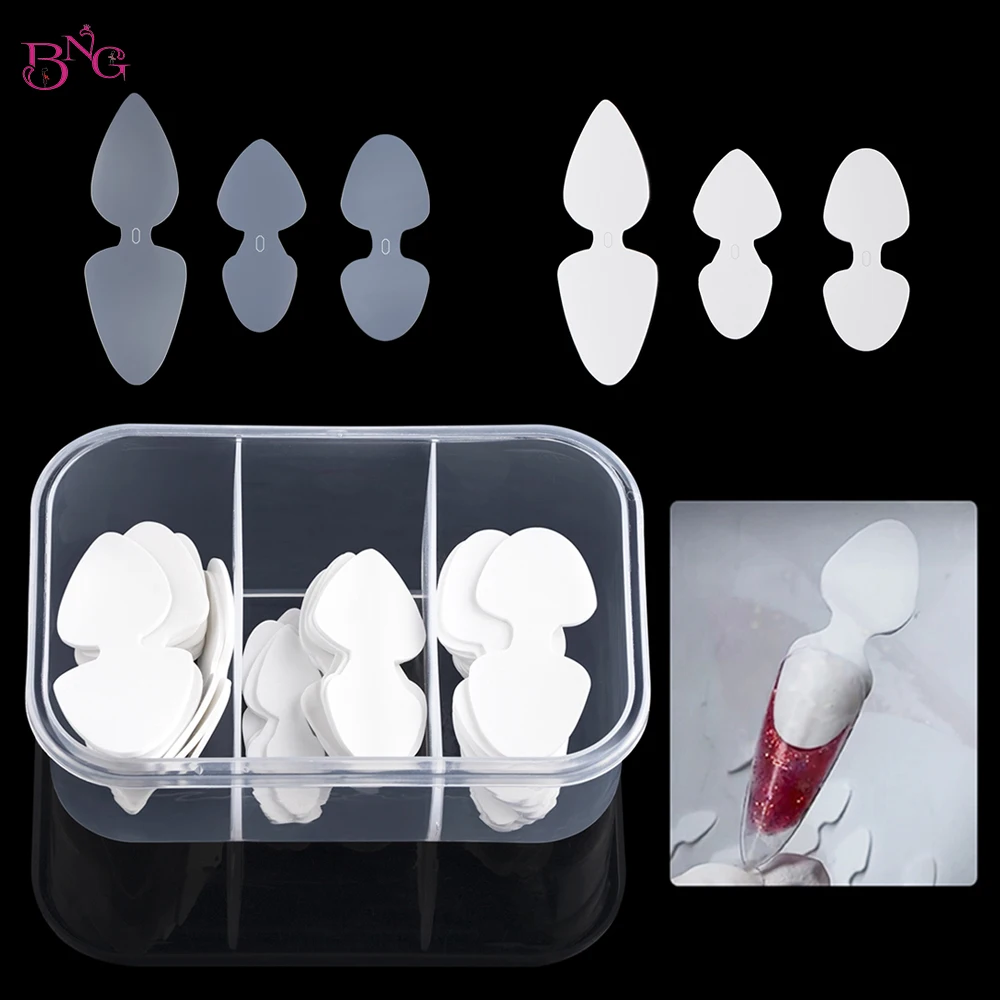 

36PCS French Form Dual Sticker Silicone Mold For Dual Forms Reusable French Line Sticker For Nails Mold Manicure Tools