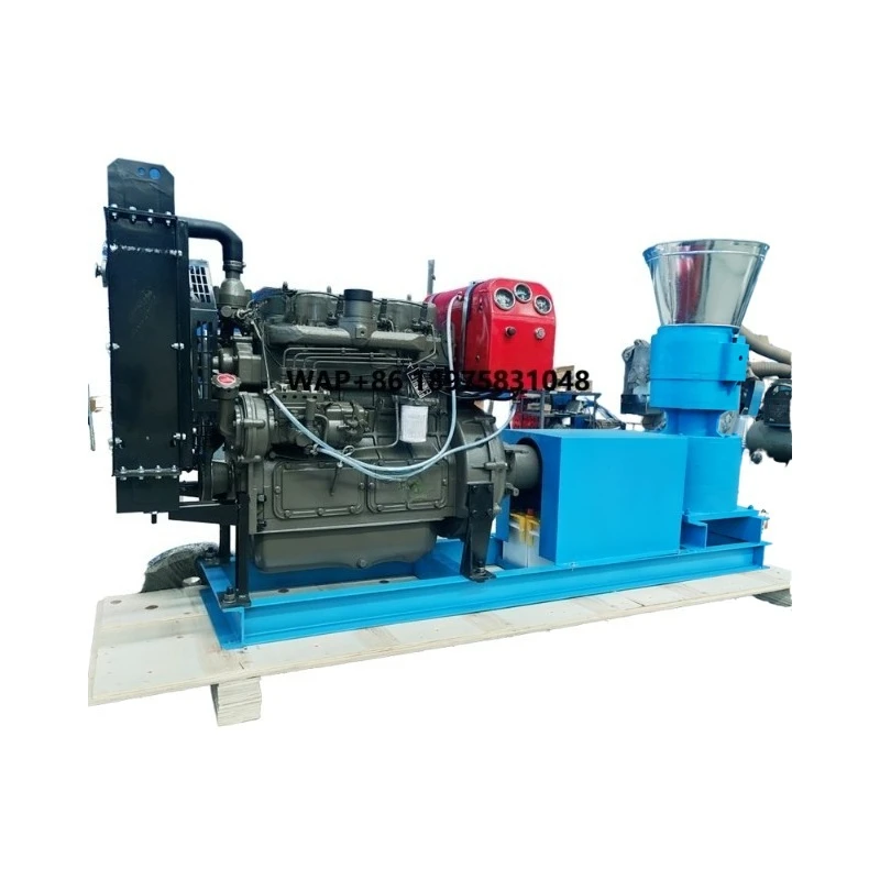 2025 Farms New  Pelletized Poultry Livestock Animal Feed Pellet Mill Granulator for Retail Industries