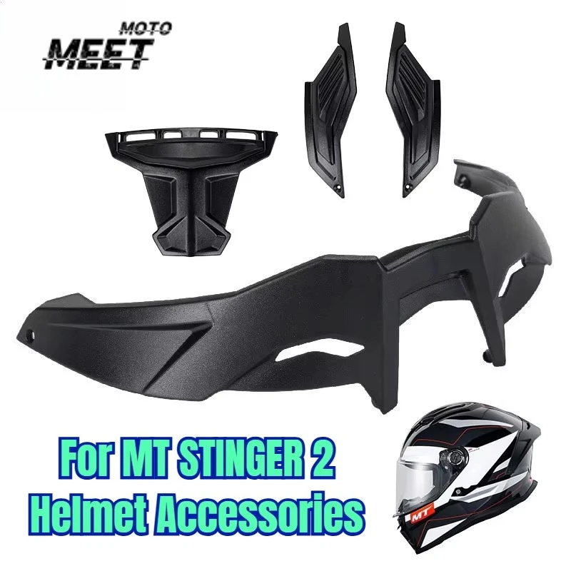 Moto Helmet Vents Spoilers Replacement for MT STINGER 2 STINGER 2 AIR Helmet Accessories