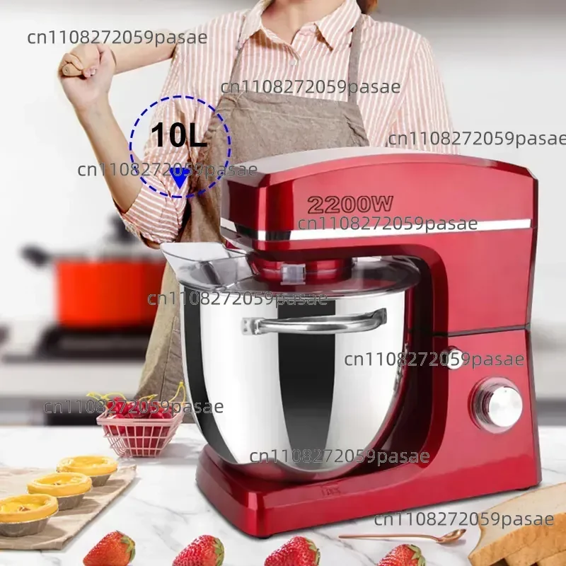 Egg beater Household dough mixing machine Automatic dough mixing machine 10L large capacity multi-function dough