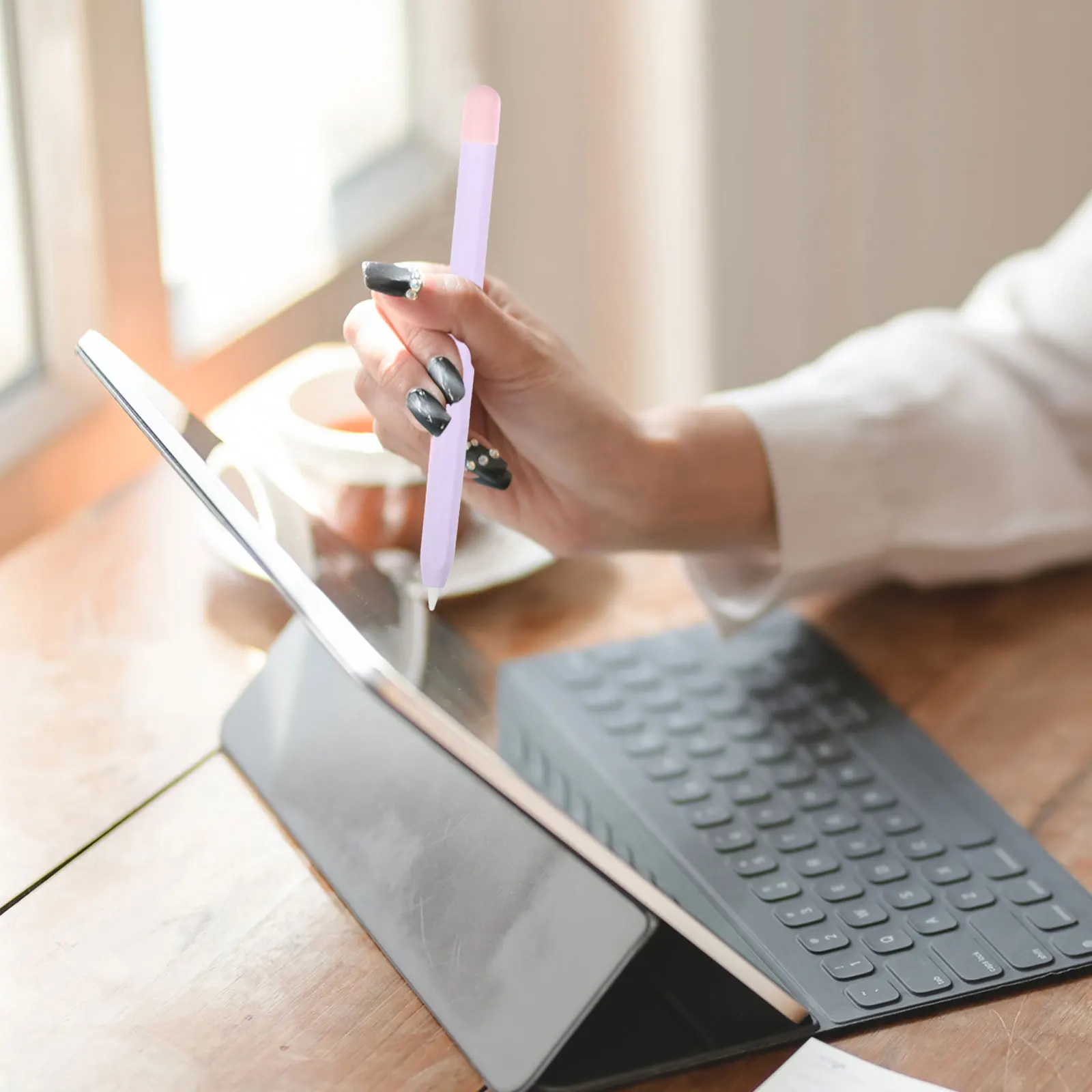 

Anti-Slip Silicone Stylus Pen Protective Sleeve For 2Durable Pencil Covertouchscreen Pencil Holdersilicone Stylus
