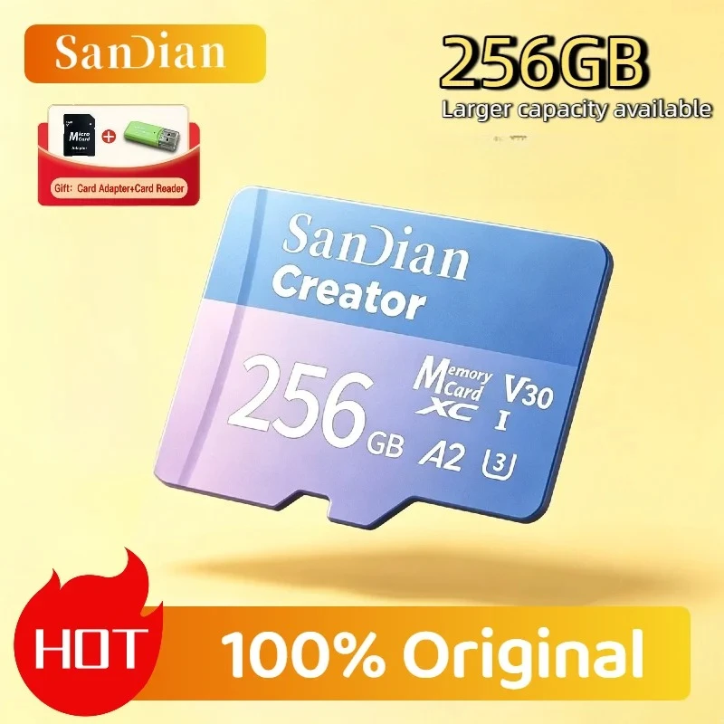 

Original For Home Security V30 U3 128GB 256GB High Endurance Micro TF SD Card For Dash Camera Surveillance Full HD Recording