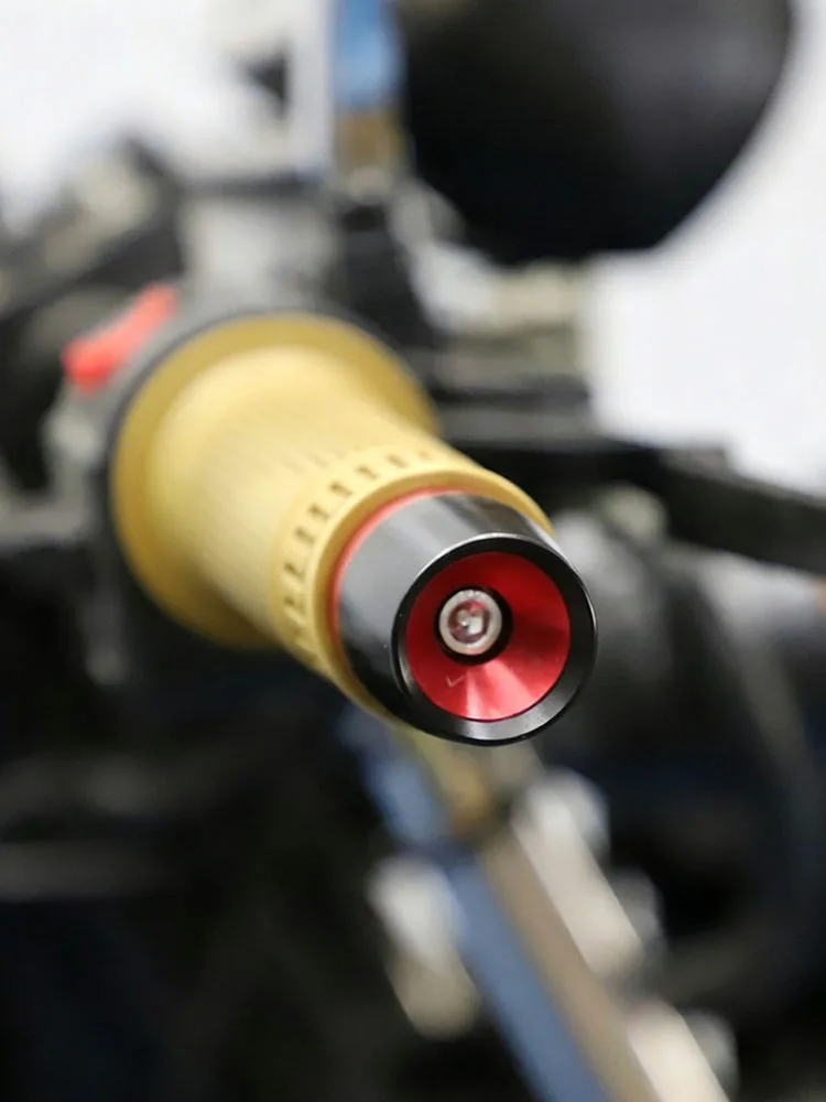 AliExpress NONE Motorcycle Handle Plug Cnc Handle Bar End Weights Handlebar Grips Cap Counterweight Plug Slider Motor Bike Grips Accessories