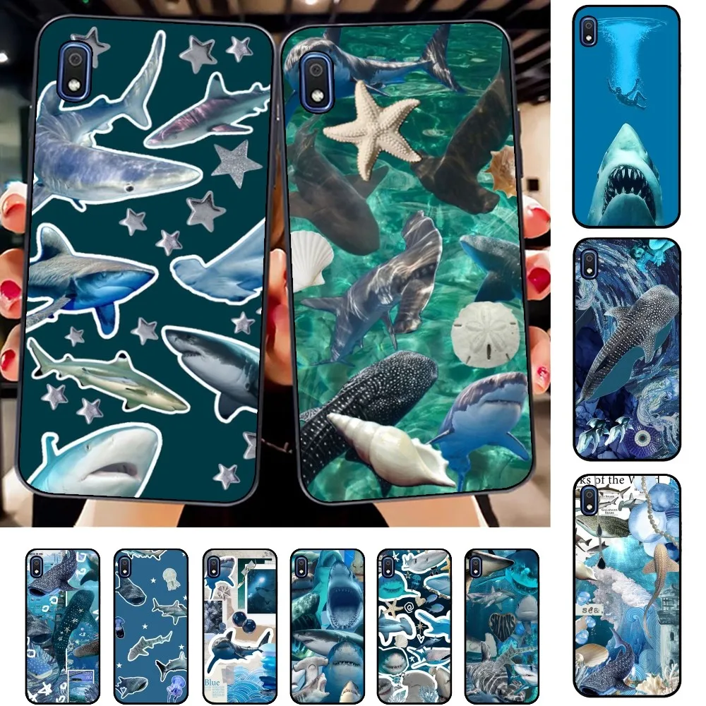 Shark animal Phone Case For Samsung A 10 11 12 13 20 21 22 30 31 32 40 51 52 53 70 71 72 73 91 13 shell