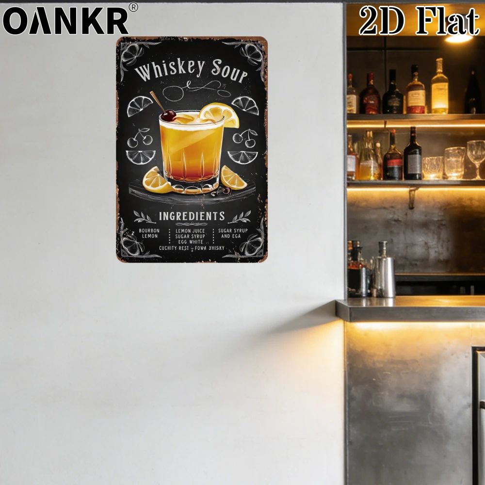 Funny Beer Alcohol Metal Tin Sign Home Bar Kitchen Whisky Soup Cafe Signs Bar Pub Room Wall Art Decoration Home Accessories