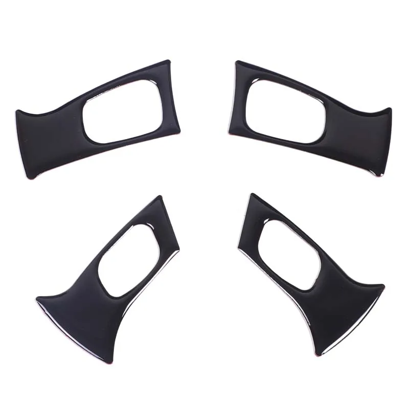 For Hummer H2 2003-2007 PVC material car steering wheel button frame decorative sticker interior modification accessories